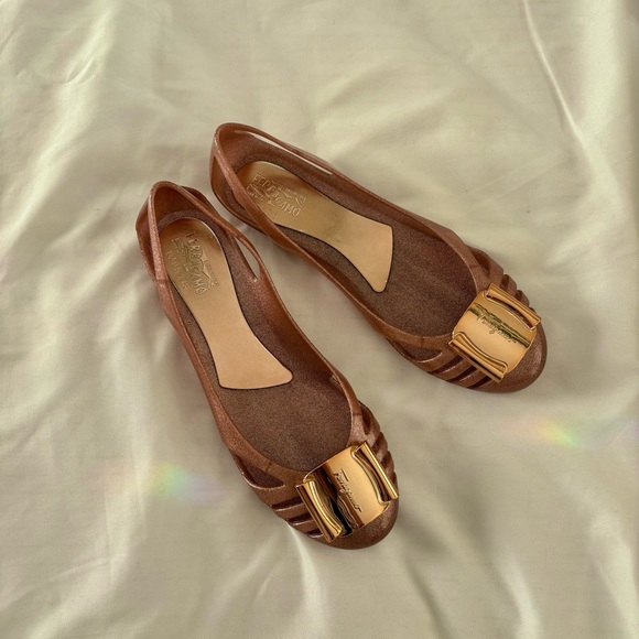 Salvatore Ferragamo jelly ballet flats - Picture 6 of 8
